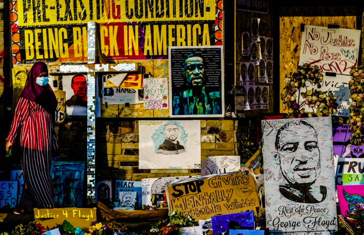 Another black man shot in the U.S. sparks new protest